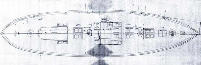 Original Decksplan 1935